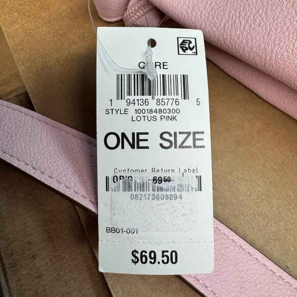 Style & Co Hudsonn Hobo Bag – Lotus Pink - Picture 11 of 11